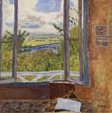 Fenêtre ouvrant sur Vernon - Bonnard