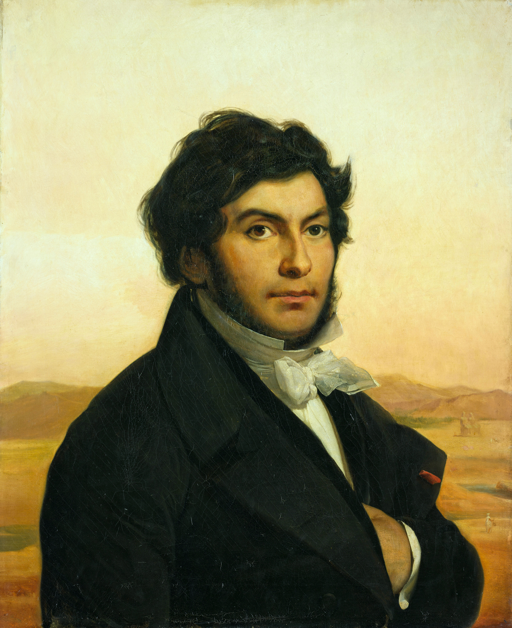 Portrait de Jean-François Champollion, égyptologue