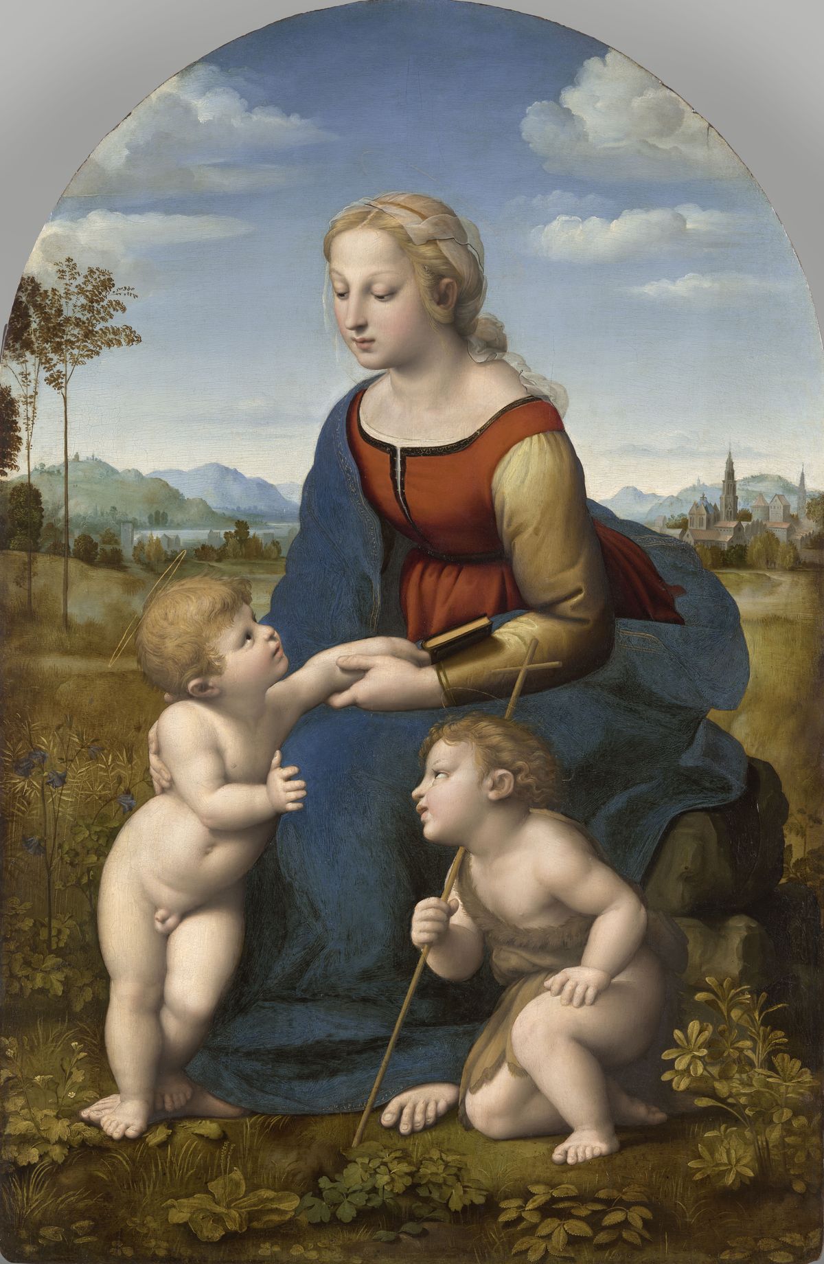 La Vierge à l'Enfant avec le petit saint Jean Baptiste
