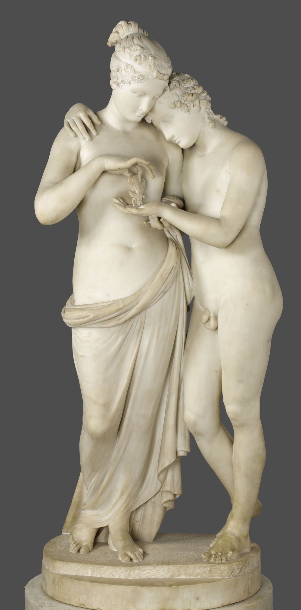 L'Amour et Psyché debout