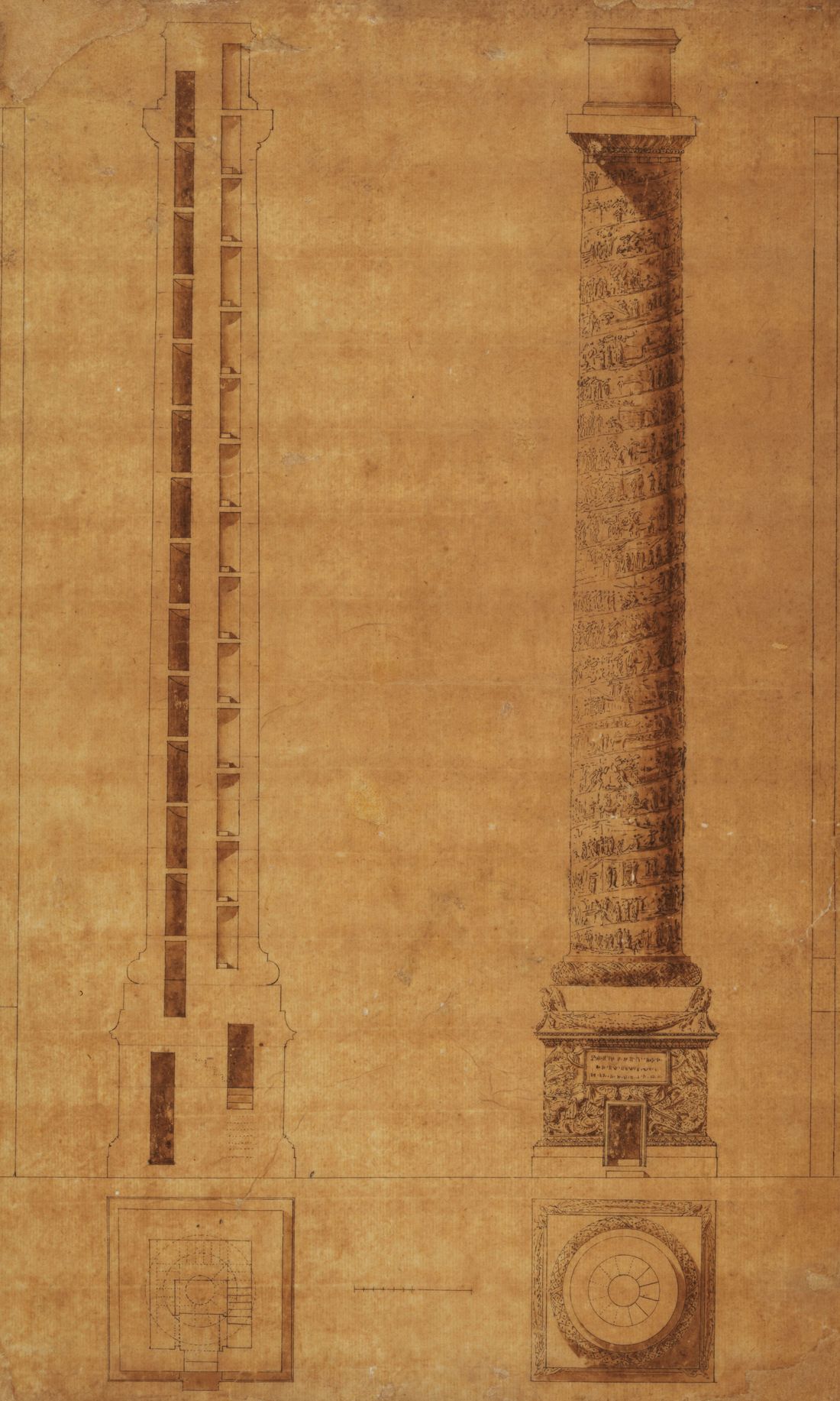 Projet pour la colonne Vendôme