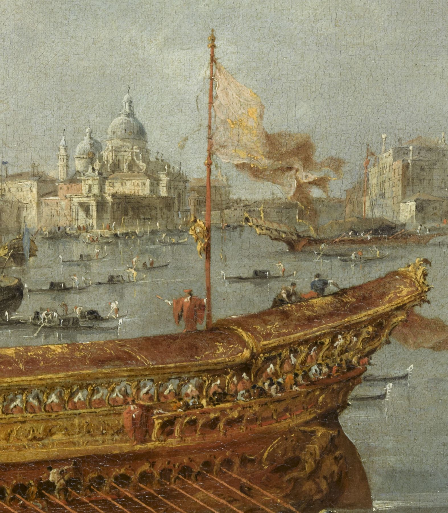 Le Départ du "Bucentaure" vers le Lido de Venise, le jour de l'Ascension Le Départ du "Bucentaure" vers le Lido de Venise, le jour de l'Ascension