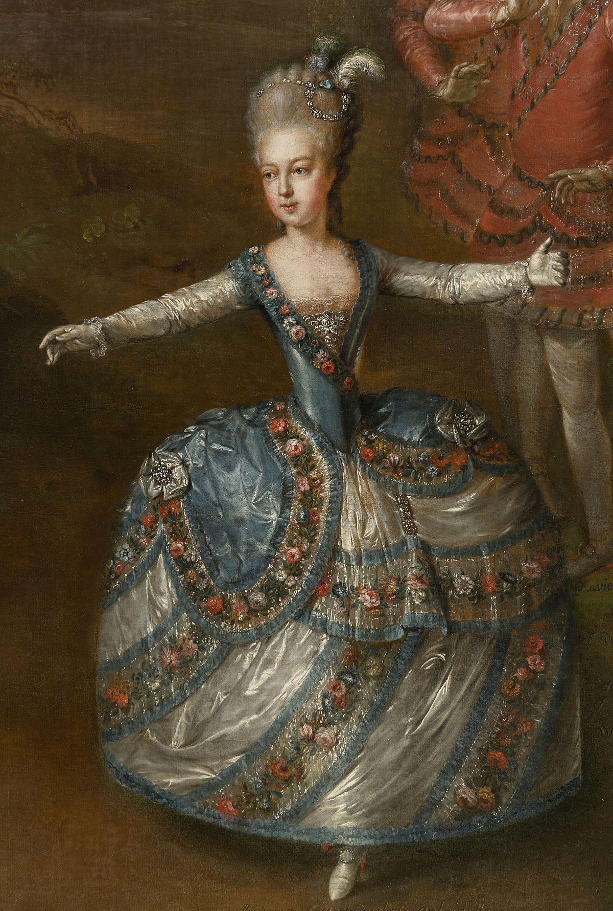 Représentation du ballet-pantomine « Le Triomphe de l’amour » le 24 janvier 1765 à Schönbrunn