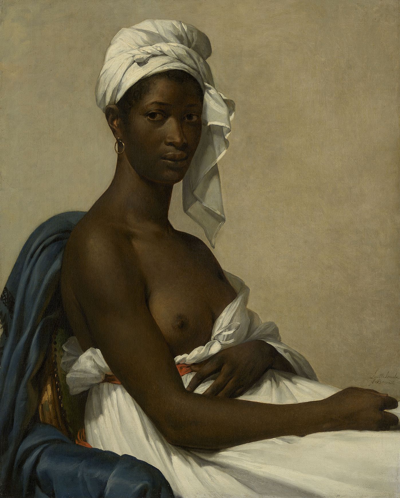 Portrait d'une femme noire