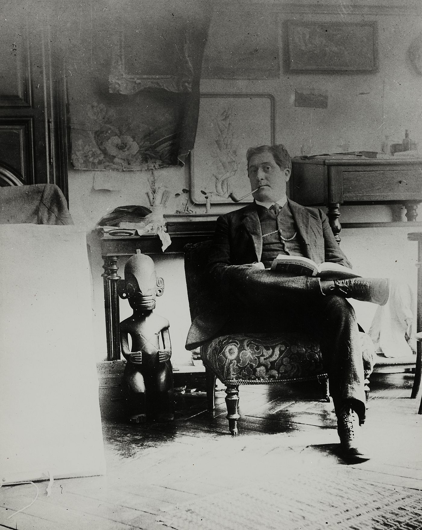 Apollinaire dans l’atelier de Picasso