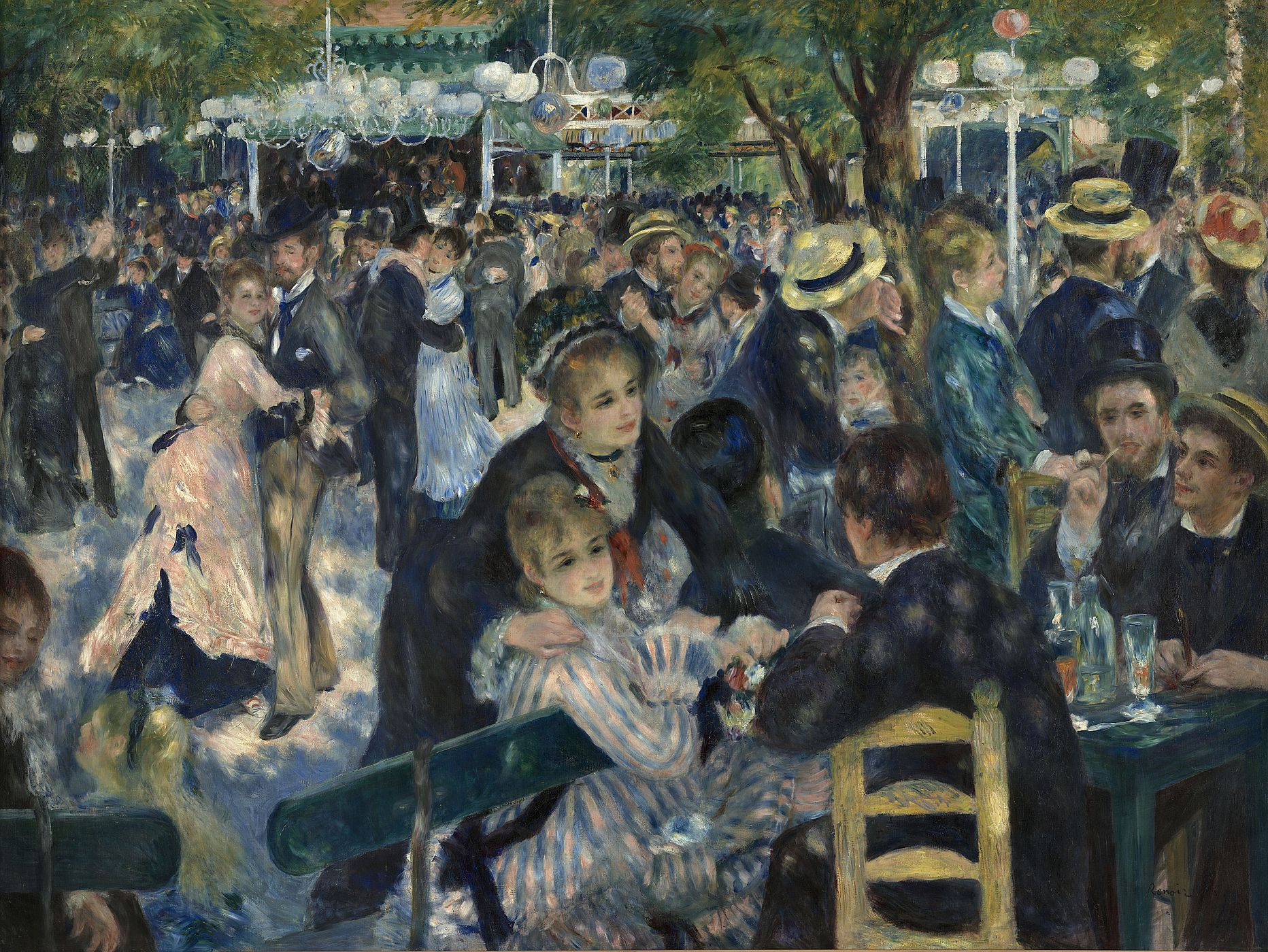 Bal du Moulin de la Galette, Montmartre Bal du Moulin de la Galette, Montmartre