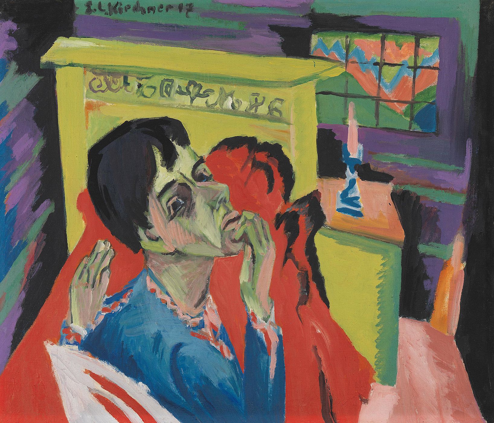 Autoportrait en malade