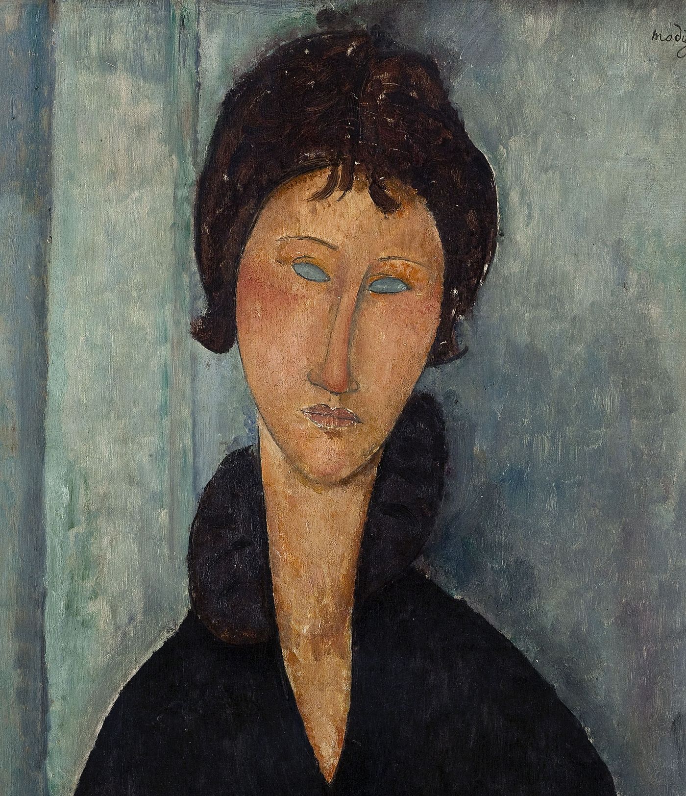 La Femme aux yeux bleus