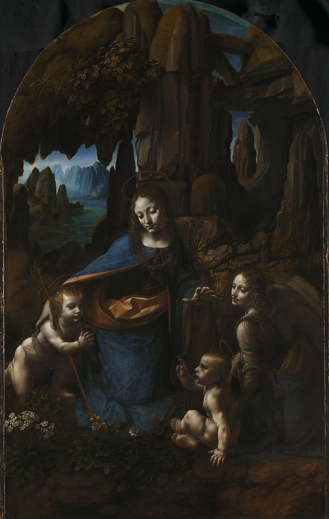 La Vierge aux rochers