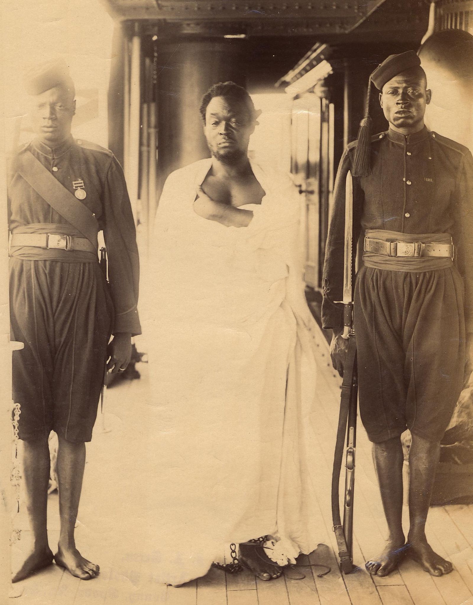 Oba Ovonramwen, roi du Bénin