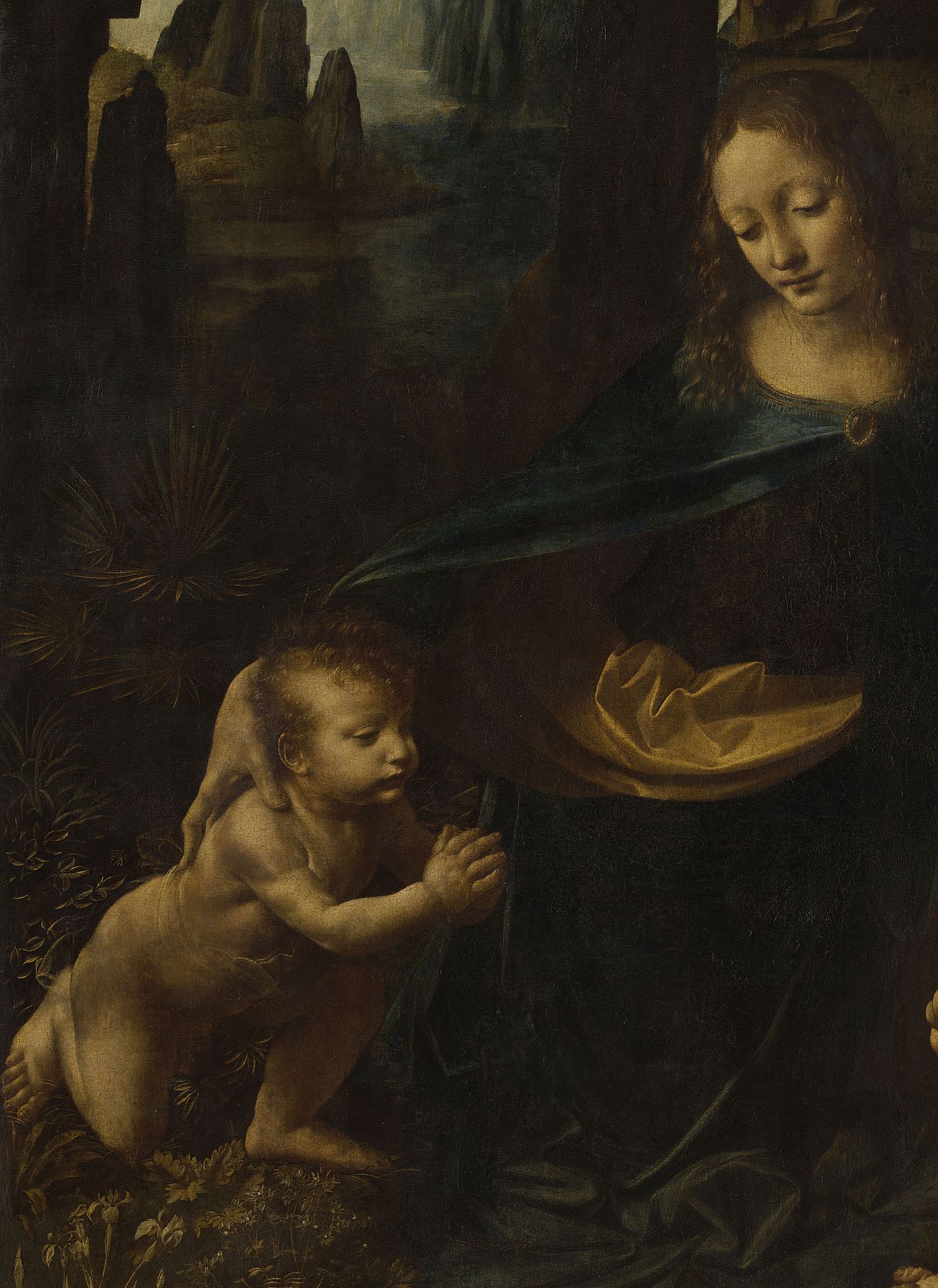 La Vierge aux rochers