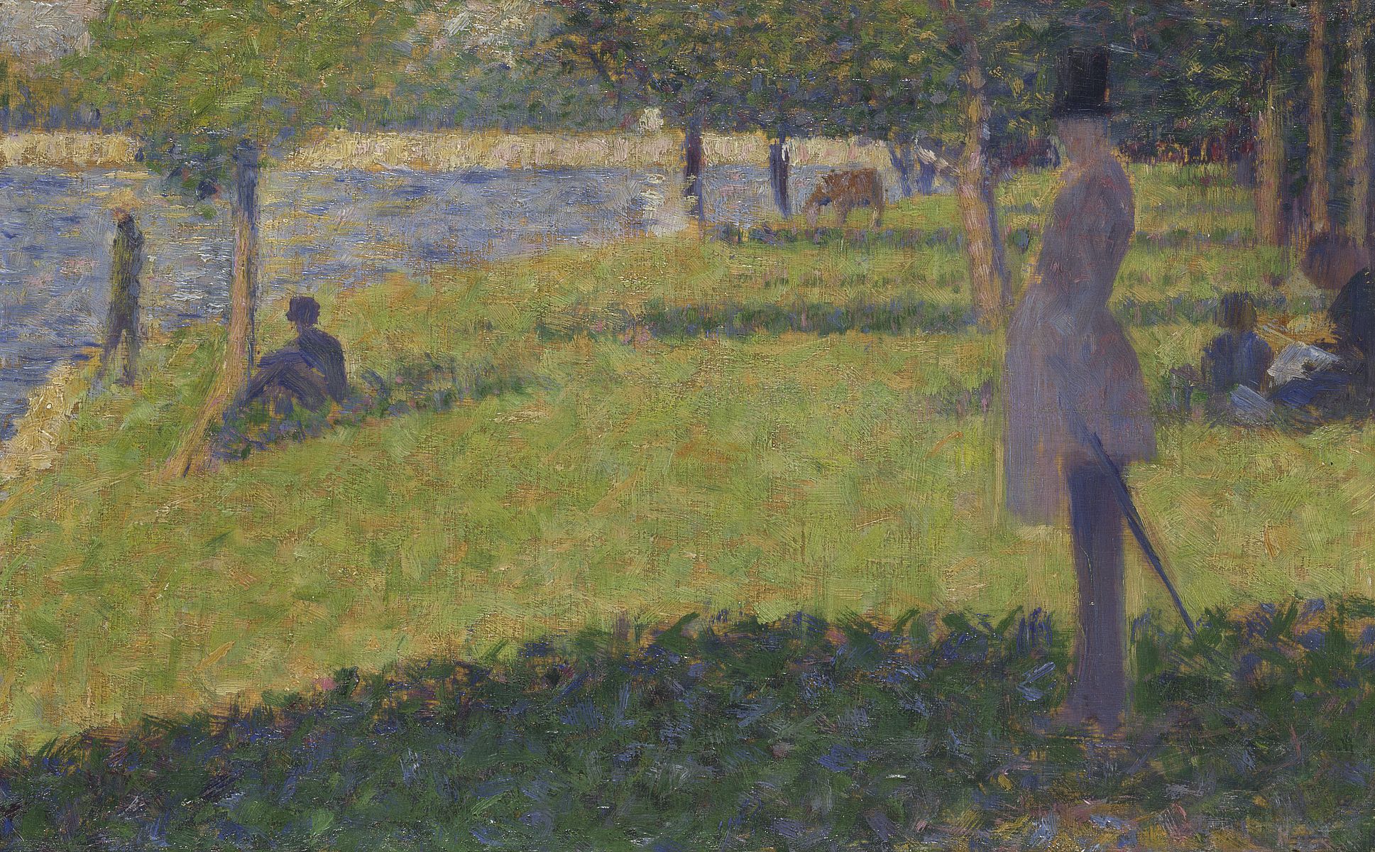 Étude pour "Un dimanche à la Grande Jatte"