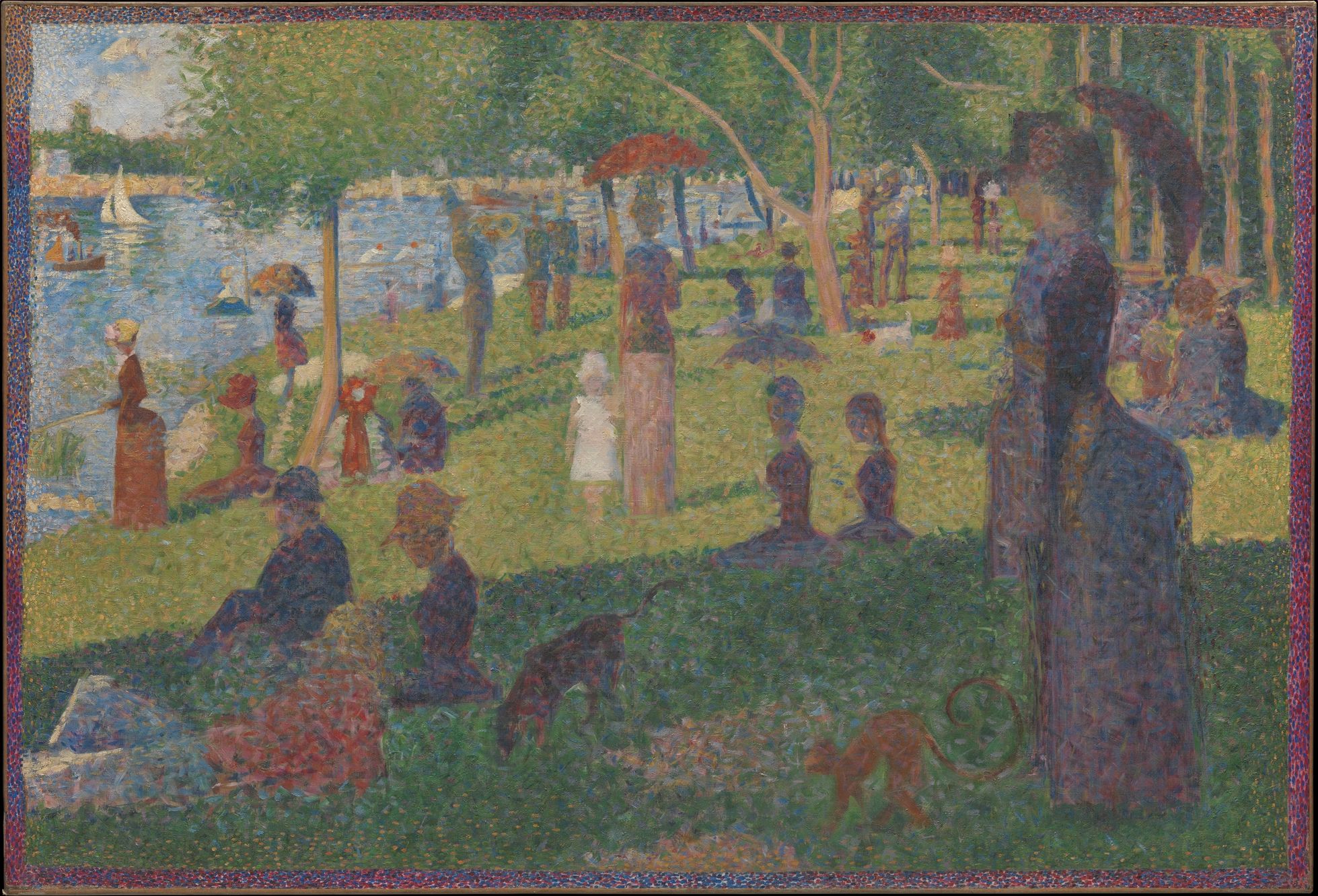 Étude pour "Un dimanche à la Grande Jatte"