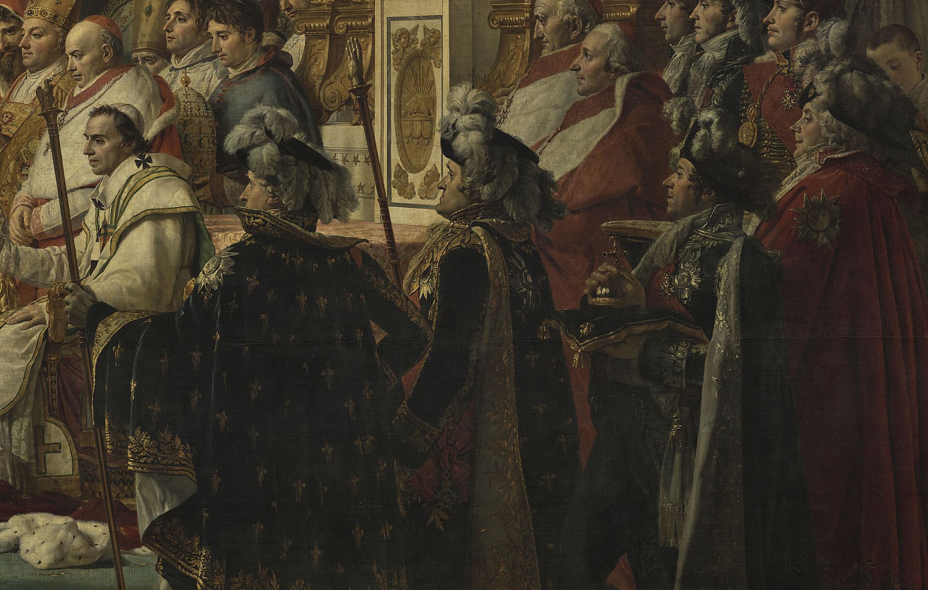 Sacre de l'empereur Napoléon Ier et couronnement de l'impératrice Joséphine 