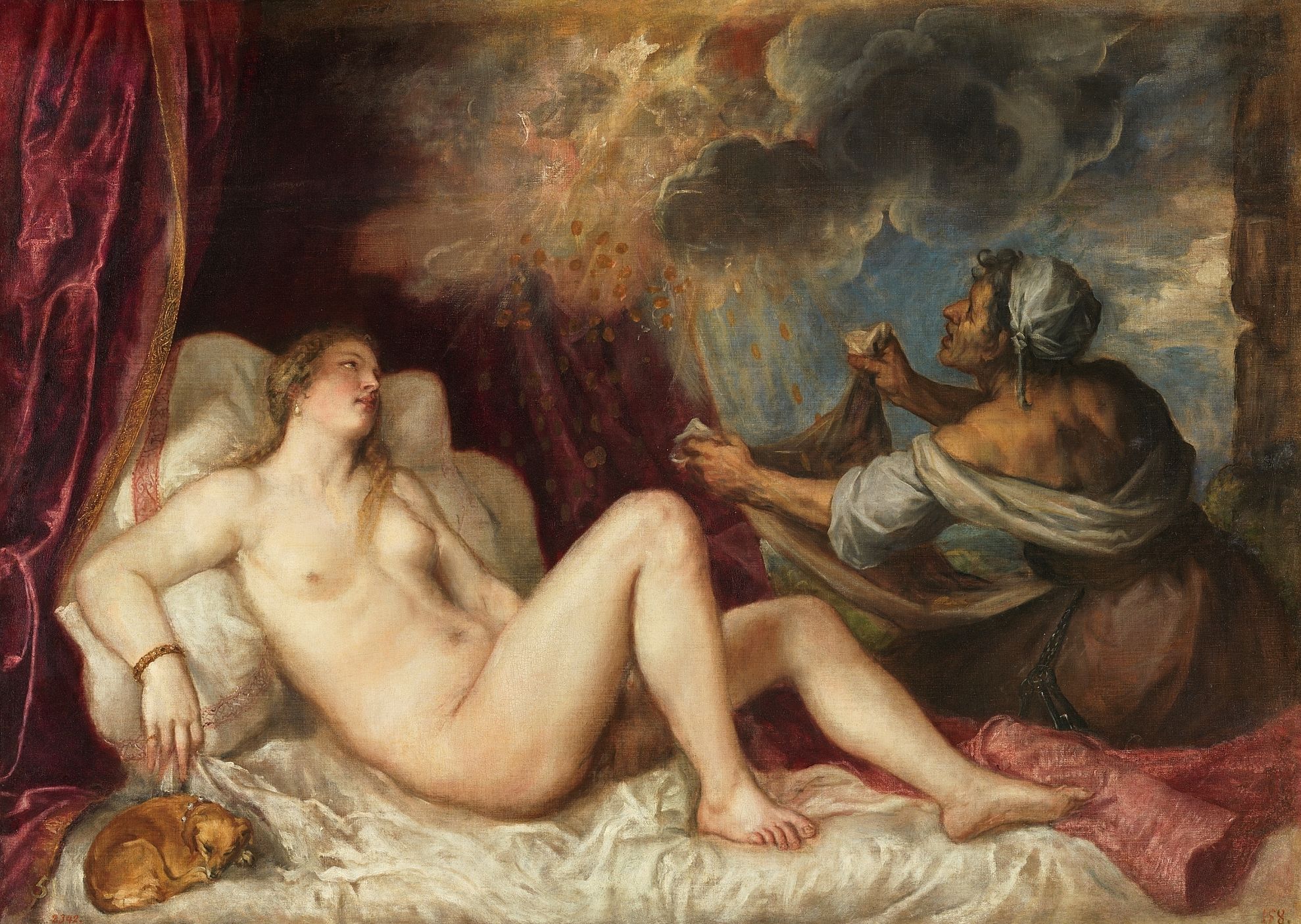 Danaë et la pluie d'or