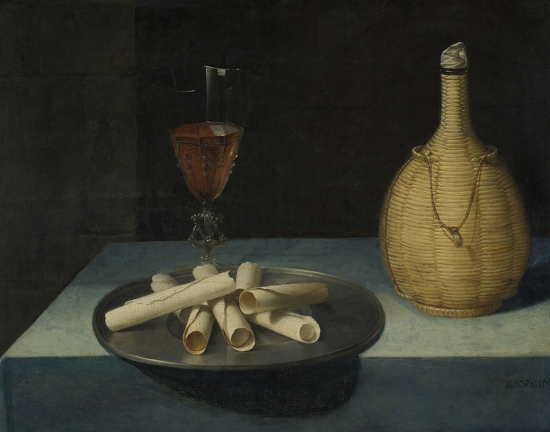 Le Dessert de gaufrettes