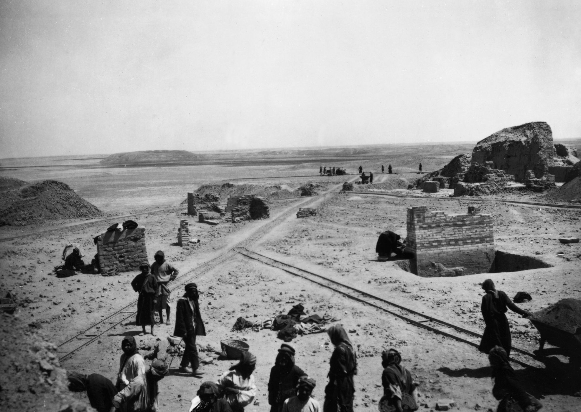Fouilles près de la Porte d'Ishtar