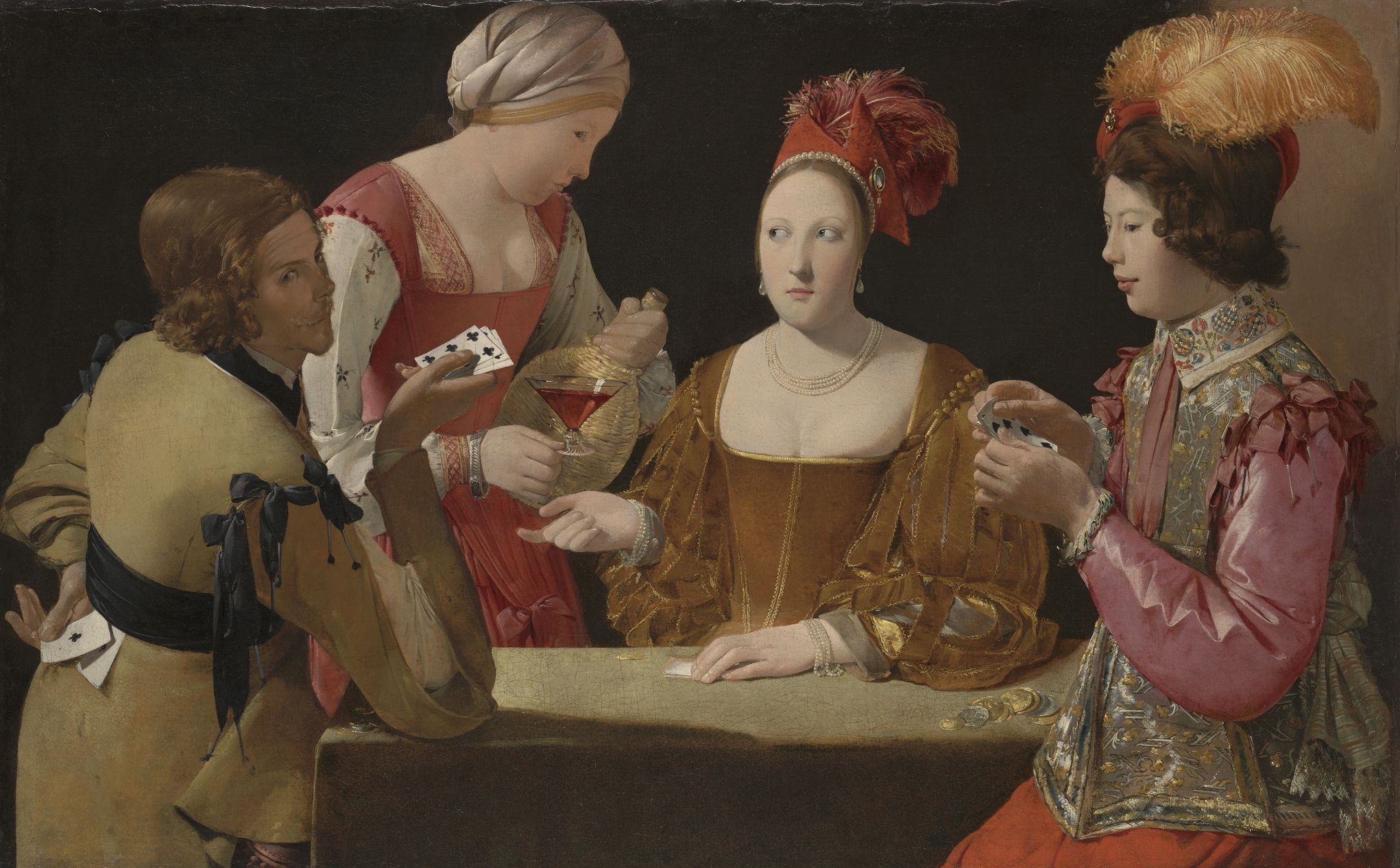 Le Tricheur à l'as de trèfle