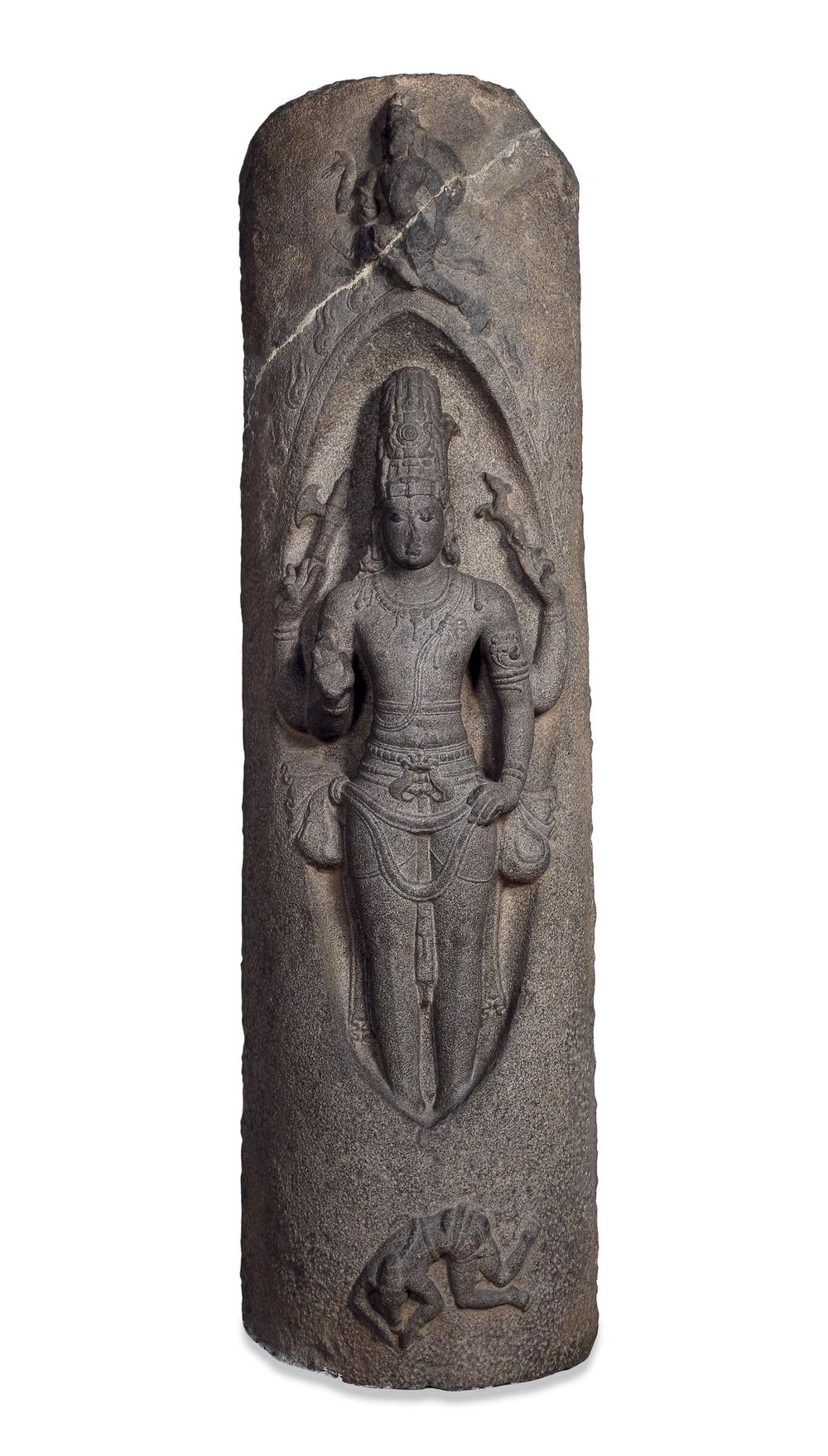Shiva dans le linga