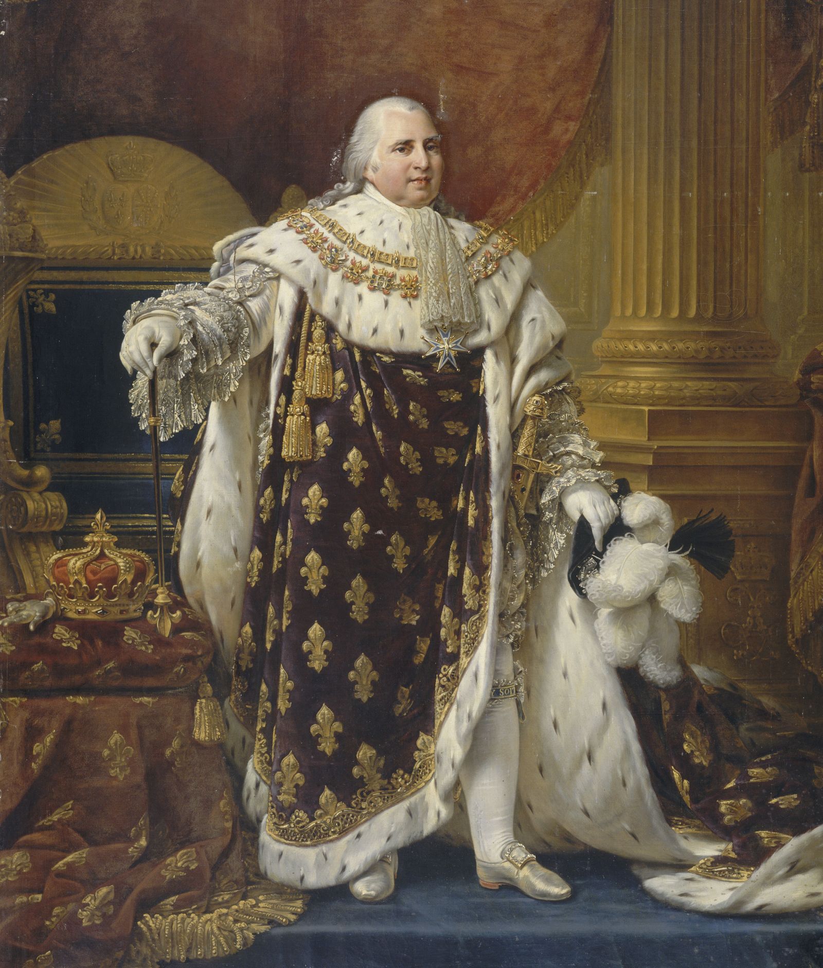 Louis XVIII, roi de France  Louis XVIII, roi de France