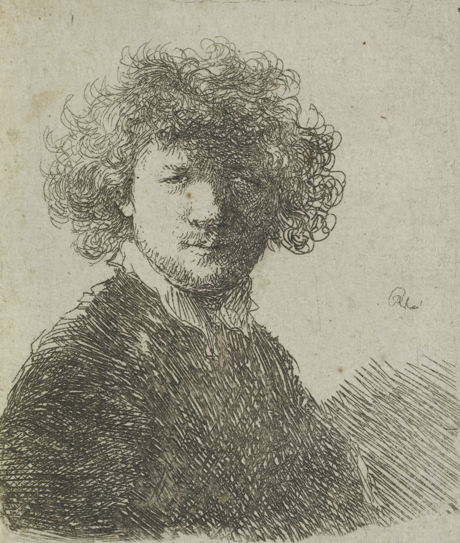 Rembrandt aux cheveux crépus Rembrandt aux cheveux crépus