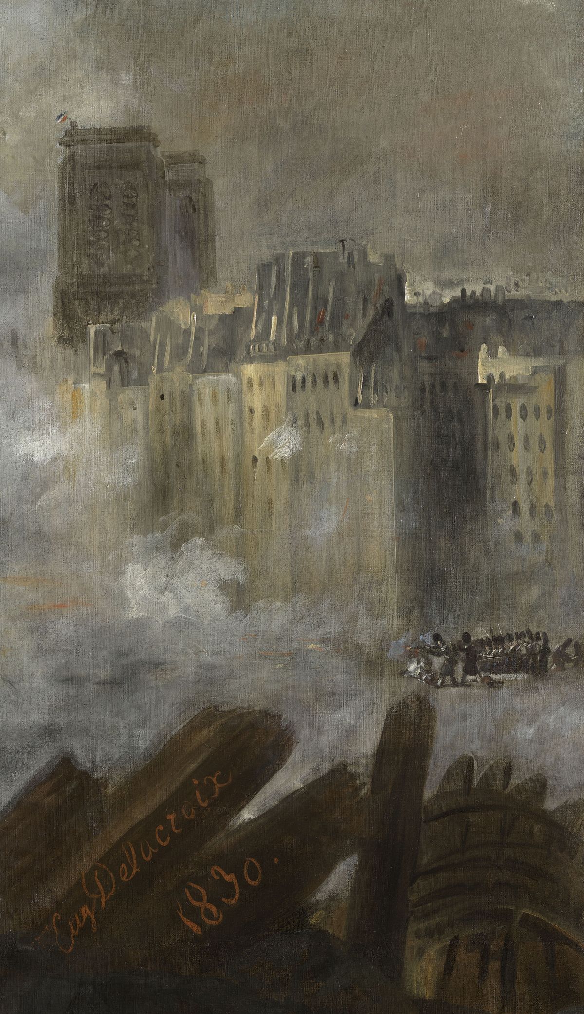 Le 28 juillet 1830. La Liberté guidant le peuple  Le 28 juillet 1830. La Liberté guidant le peuple