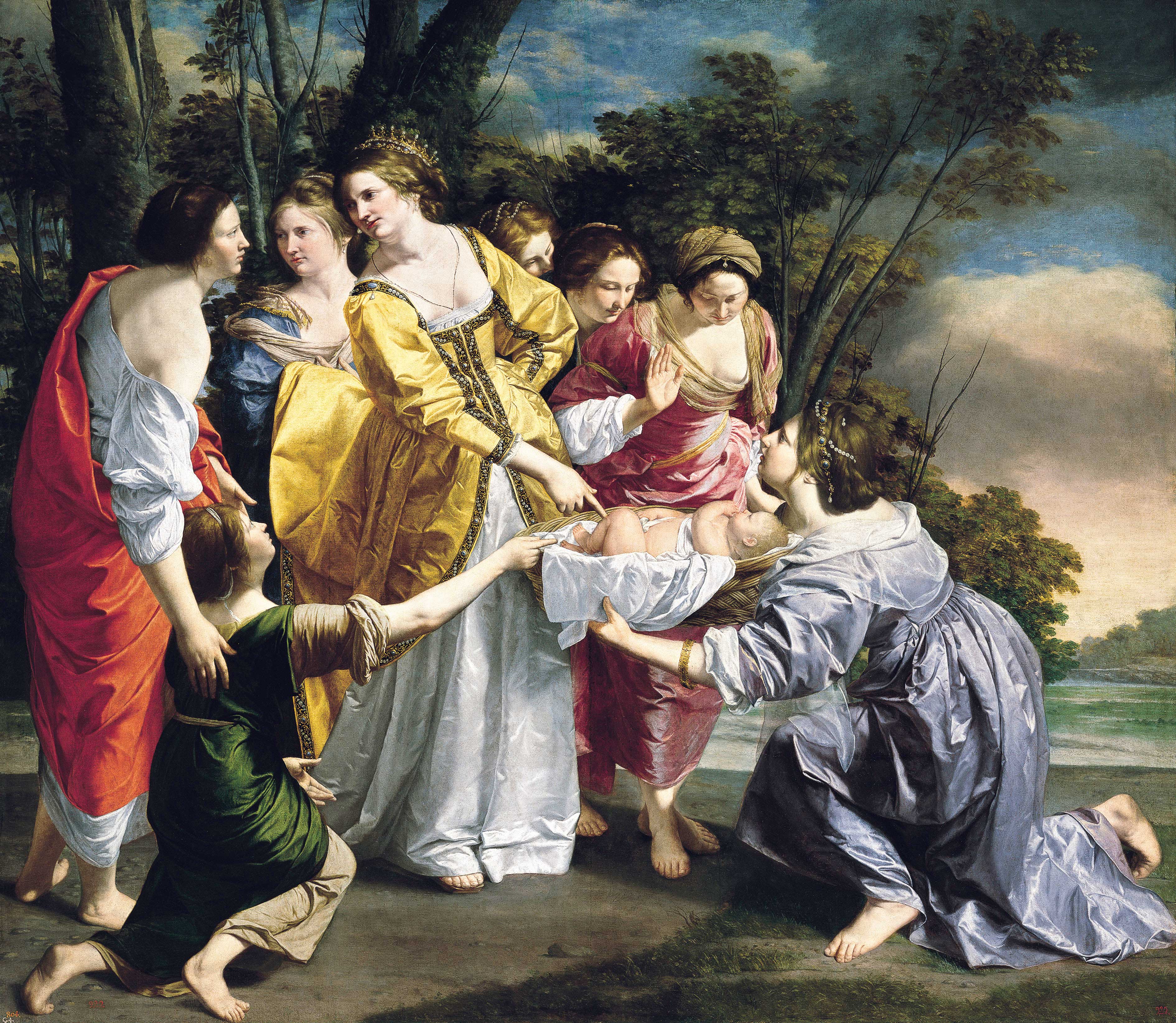 Moïses sauvé des eaux