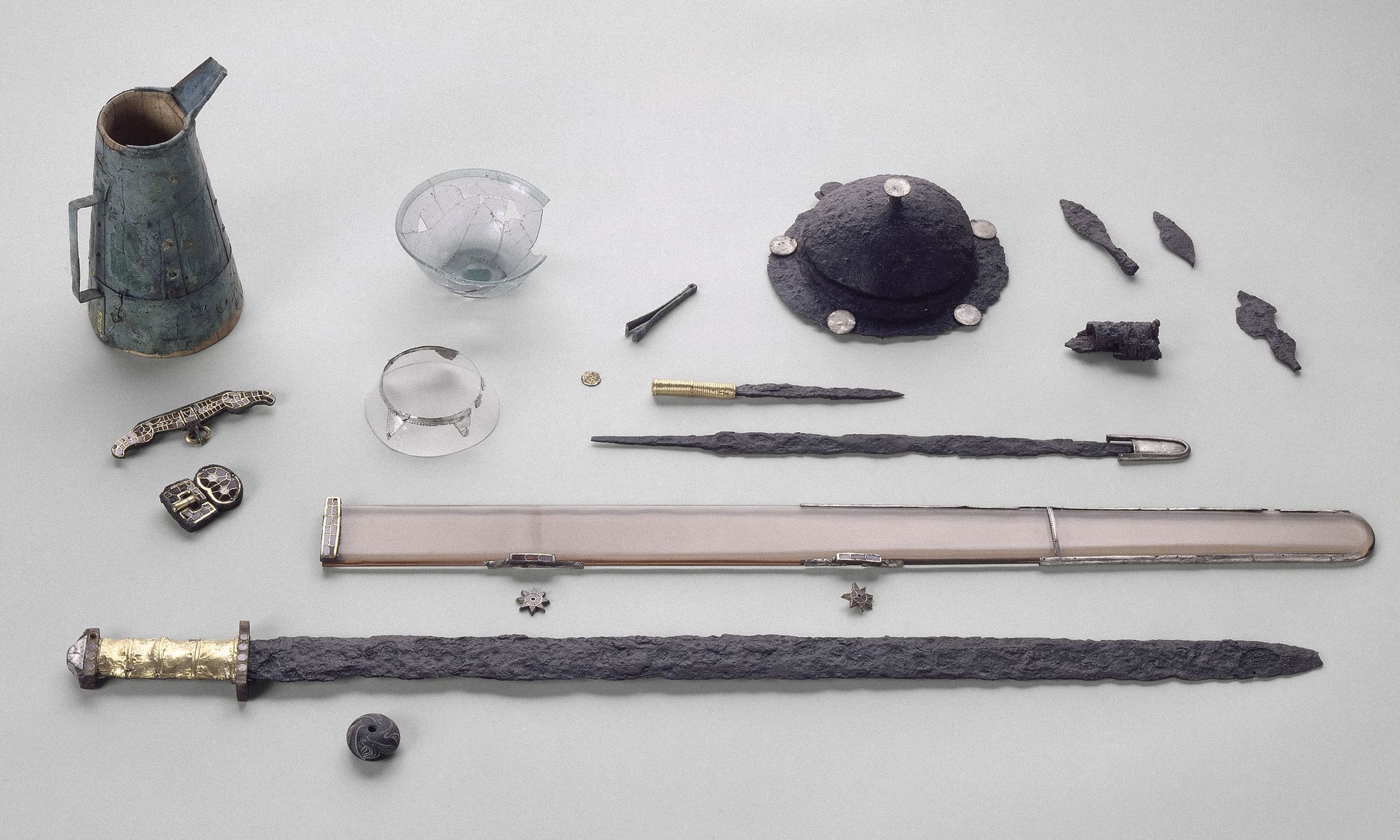 Mobilier de la tombe du chef de Lavoye 