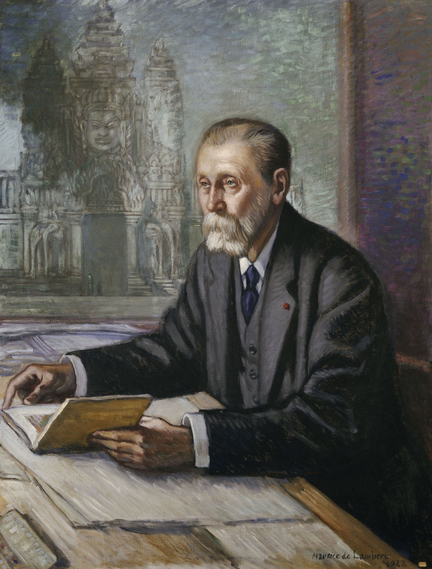 Portrait de Louis Delaporte Portrait de Louis Delaporte