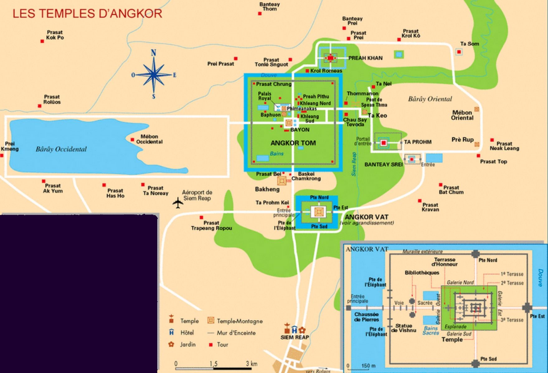 Plan d'Angkor Plan d'Angkor