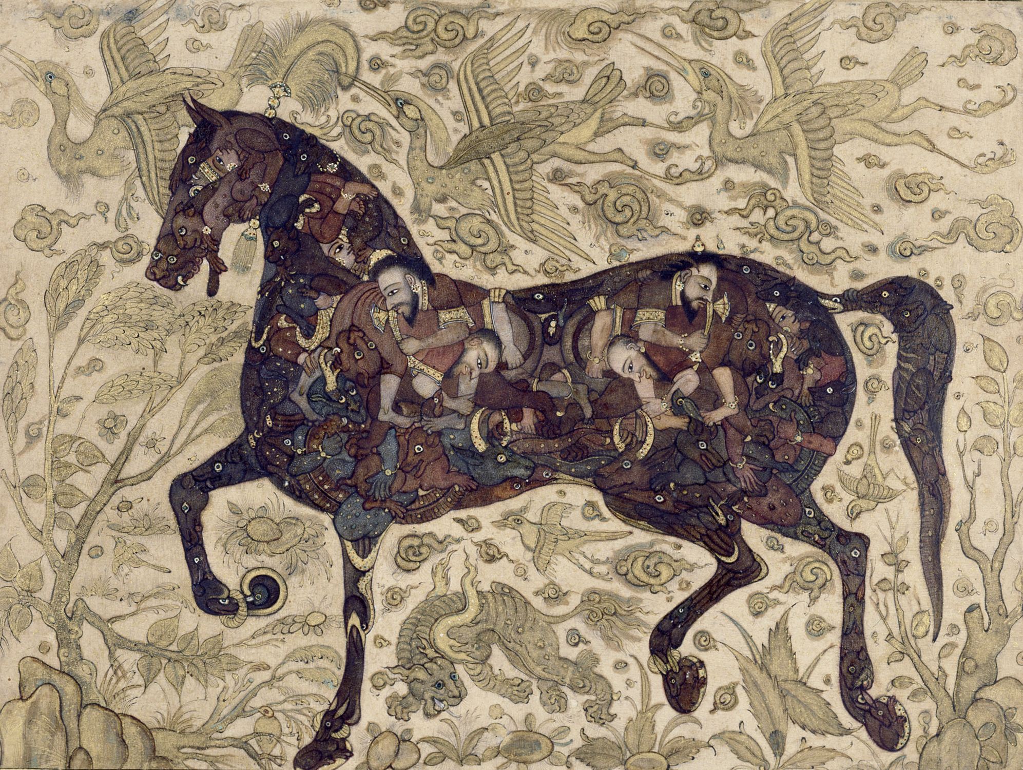 Cheval composite Cheval composite