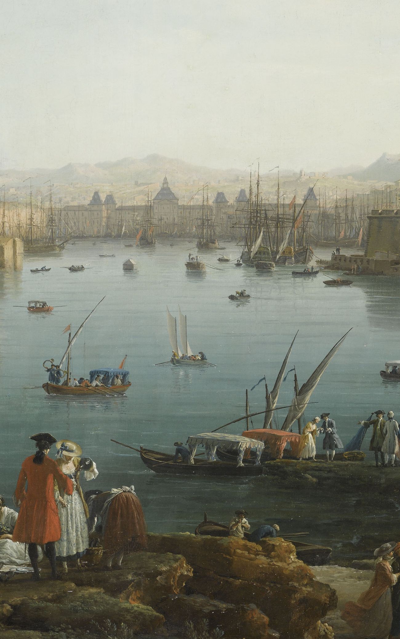 L'Entrée du port de Marseille