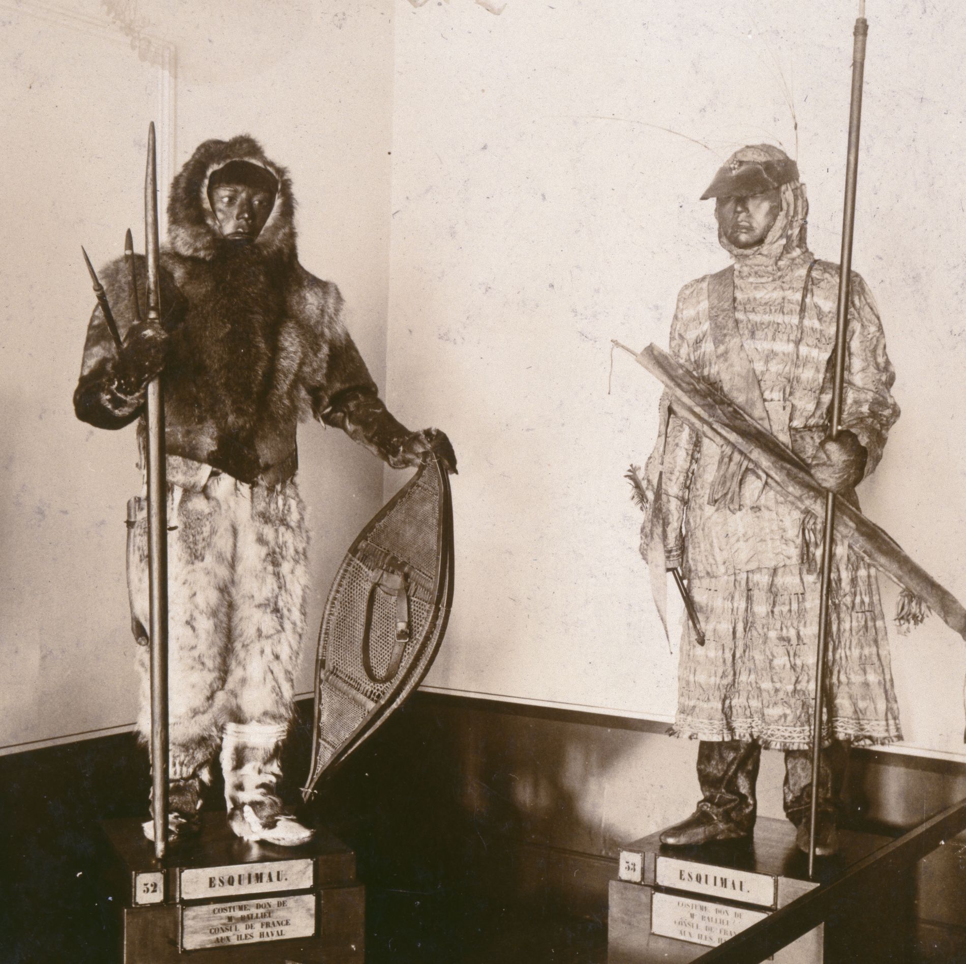 Mannequins d'esquimaux Mannequins d'esquimaux