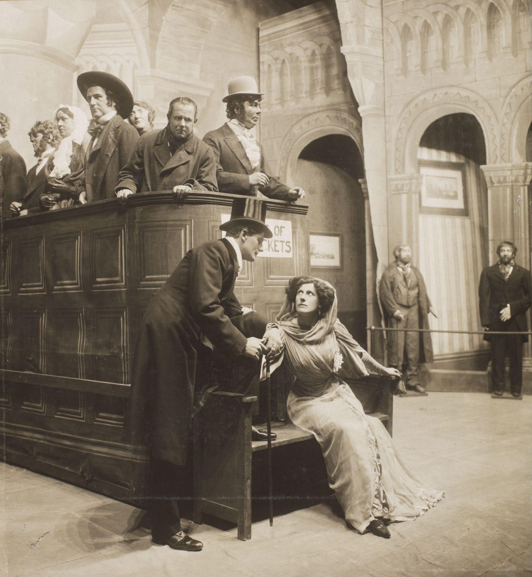 Reconstitution de la pièce de théâtre "The Whip" Reconstitution de la pièce de théâtre "The Whip"