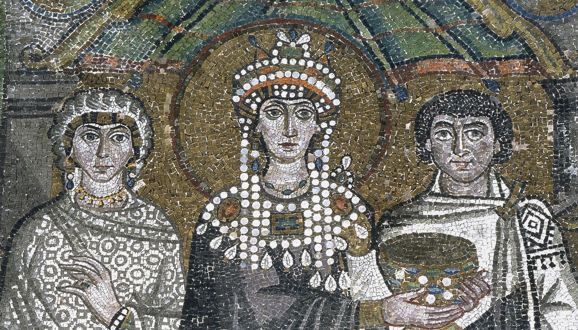 Théodora et les dignitaires de la cour