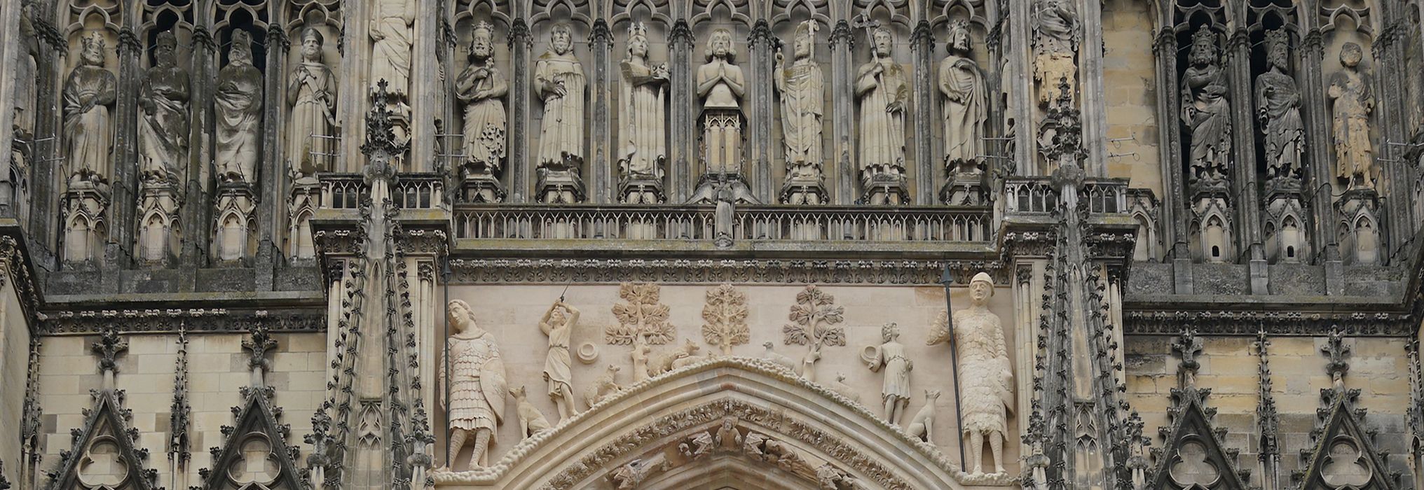 Galerie des rois de la cathédrale de Reims
