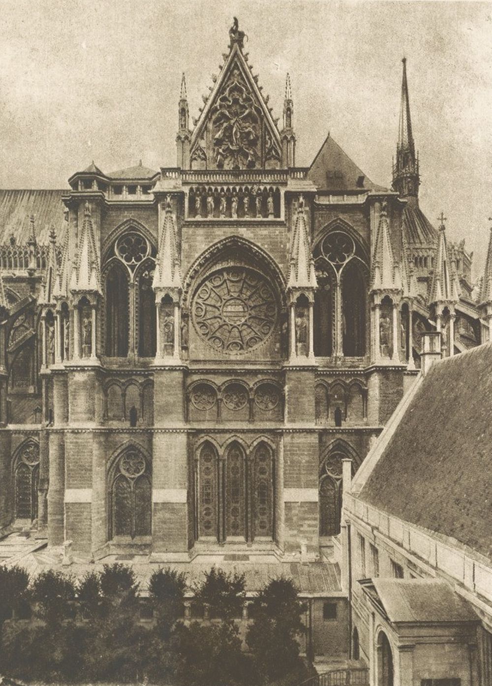 Portail du transept sud de la cathédrale de Reims