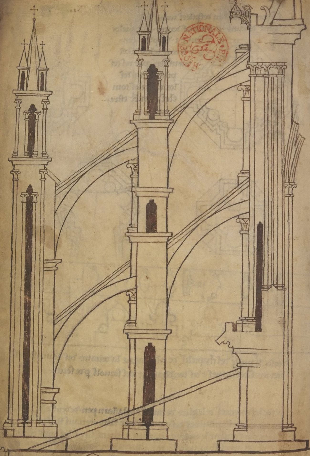 Arcs-boutants de la cathédrale de Reims