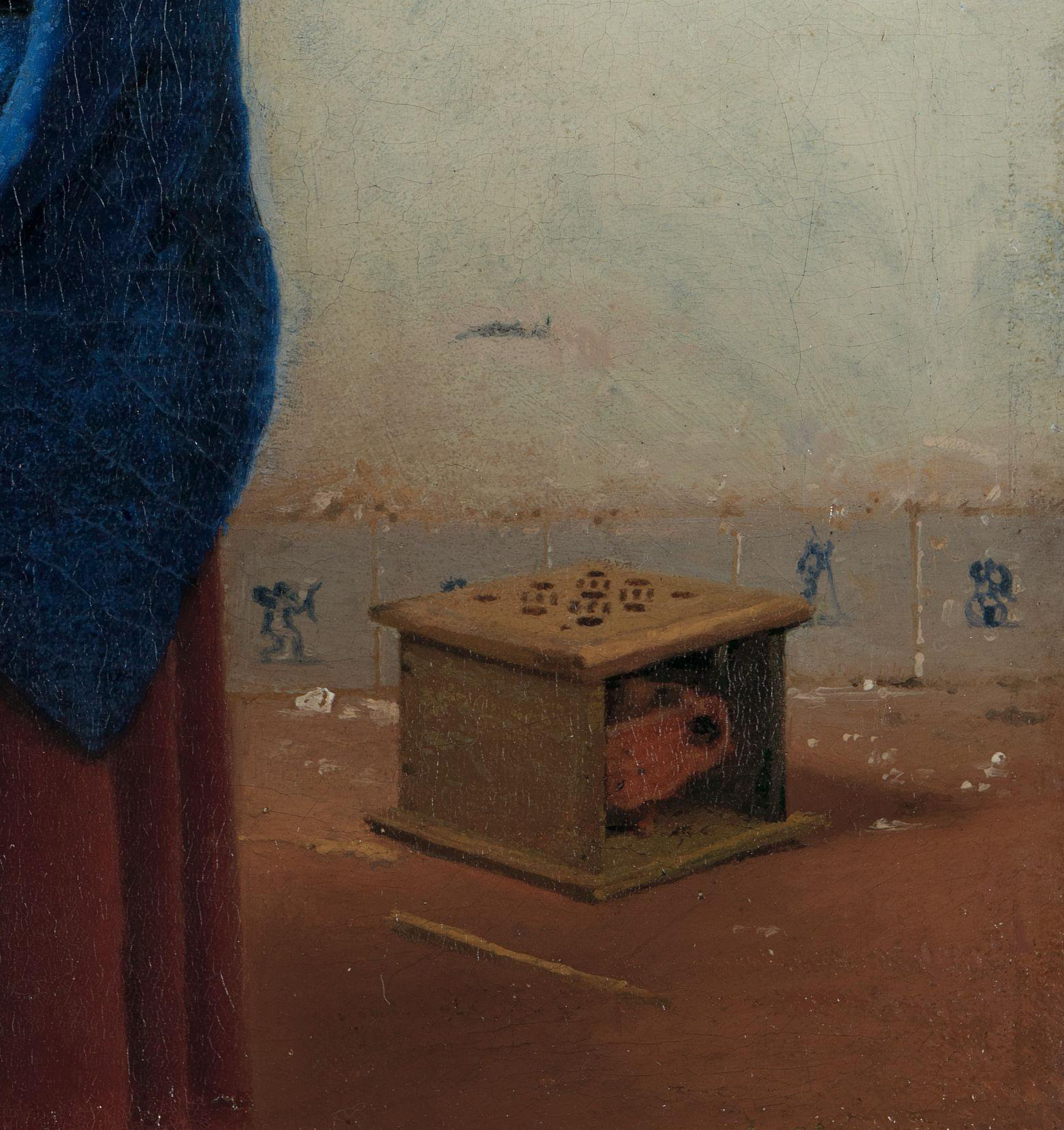 Détail de La Laitière