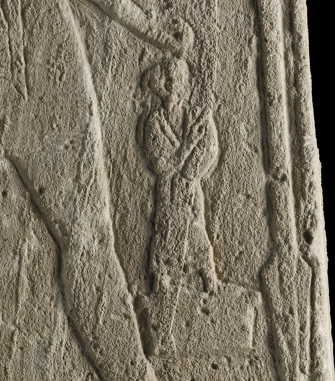 Stèle du dieu Baal au foudre