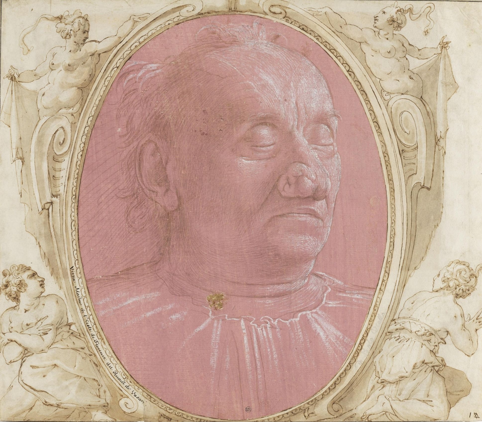 Tête d'un vieil homme