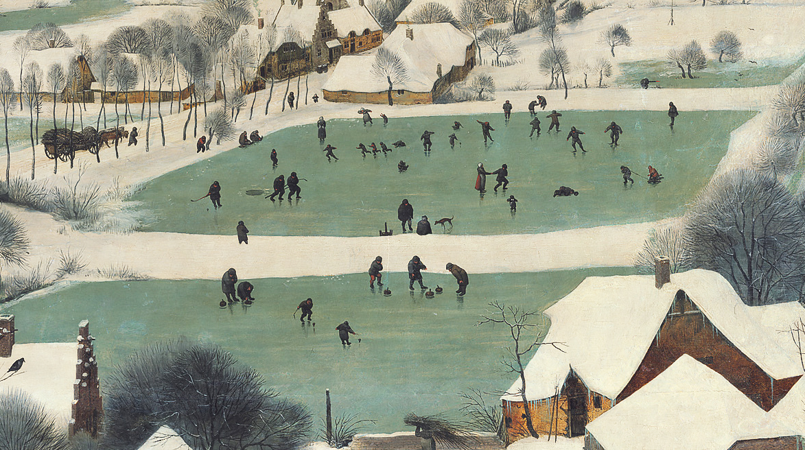 Chasseurs dans la neige