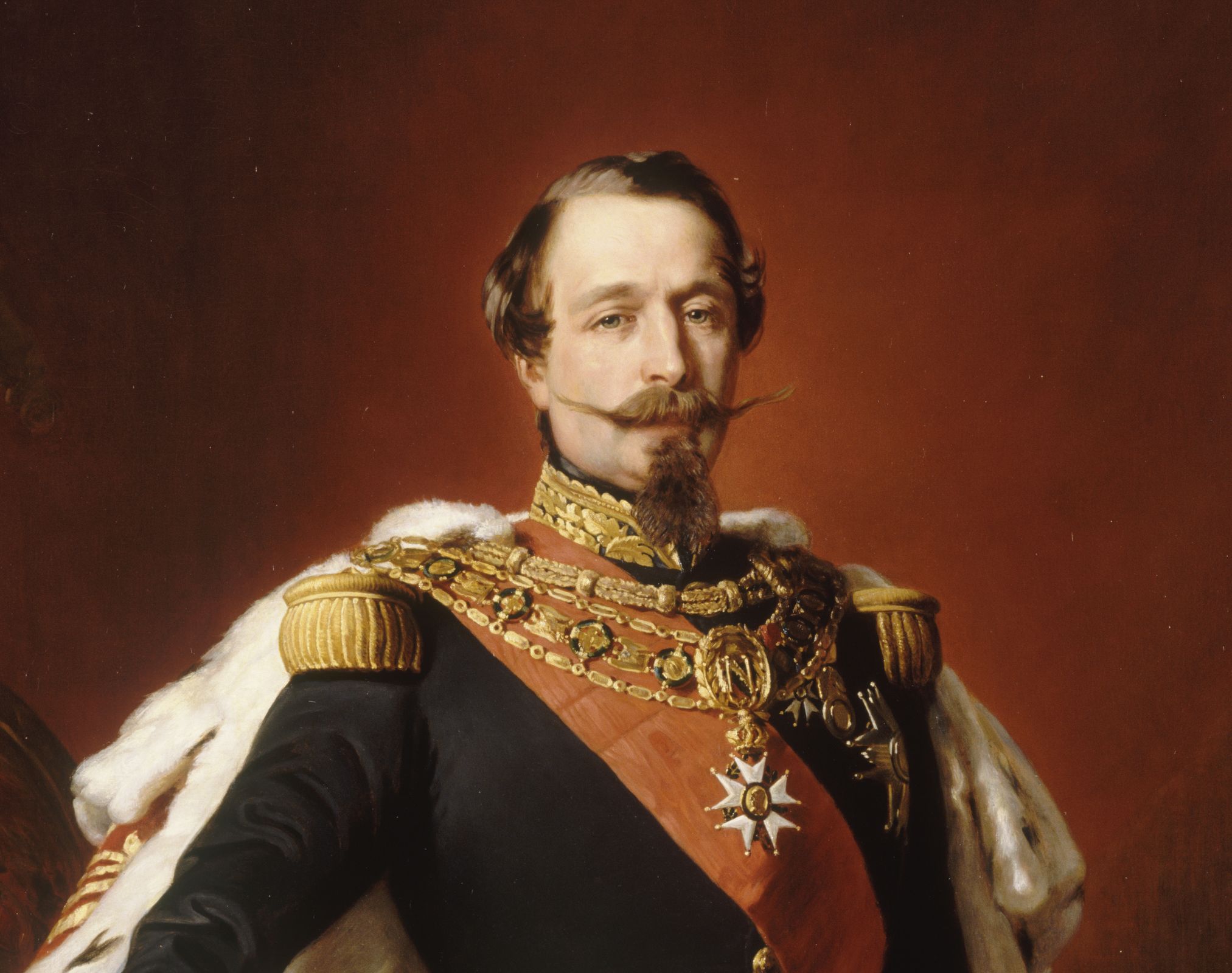 Portrait en pied de l'empereur Napoléon III