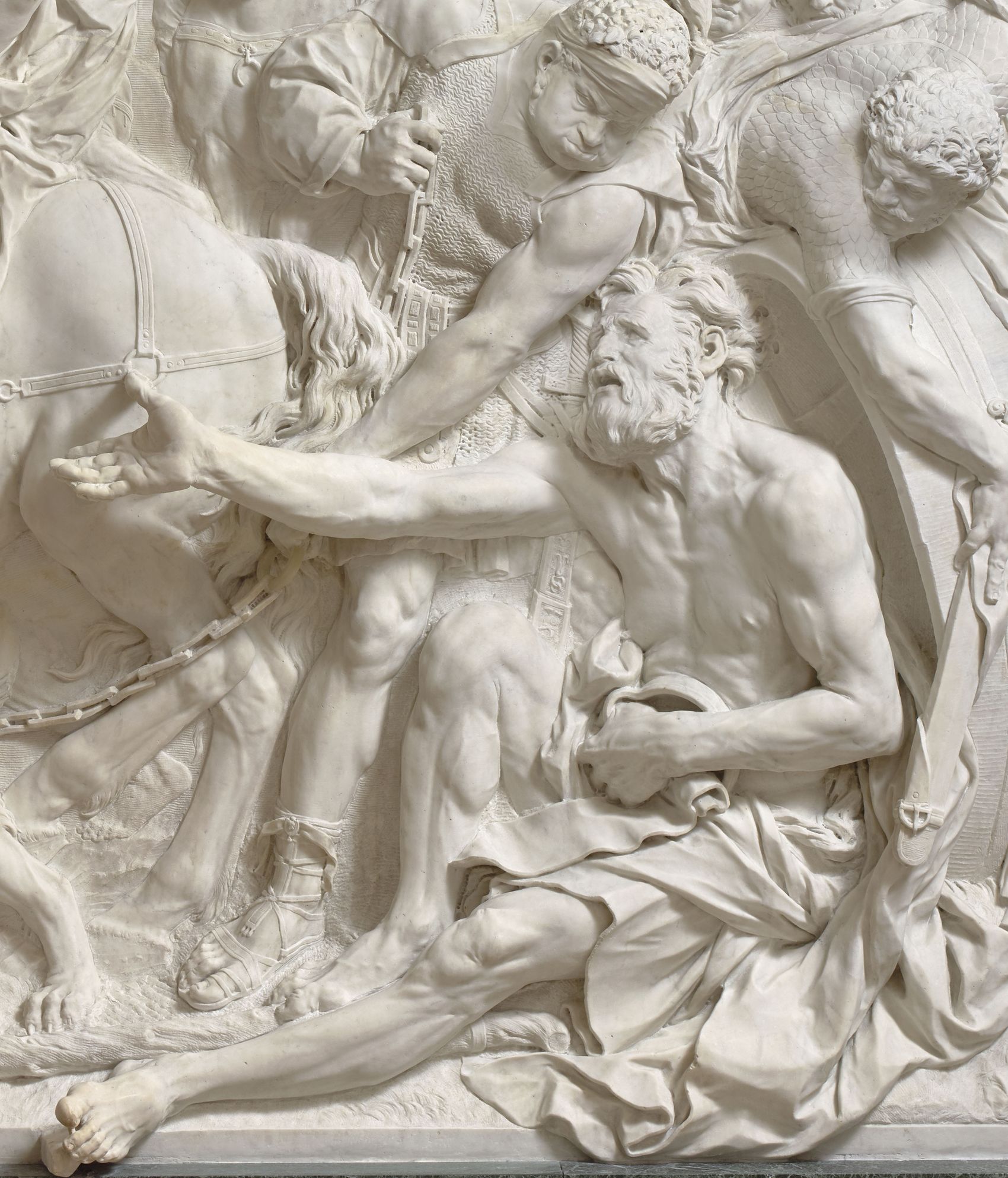 Rencontre d'Alexandre et de Diogène