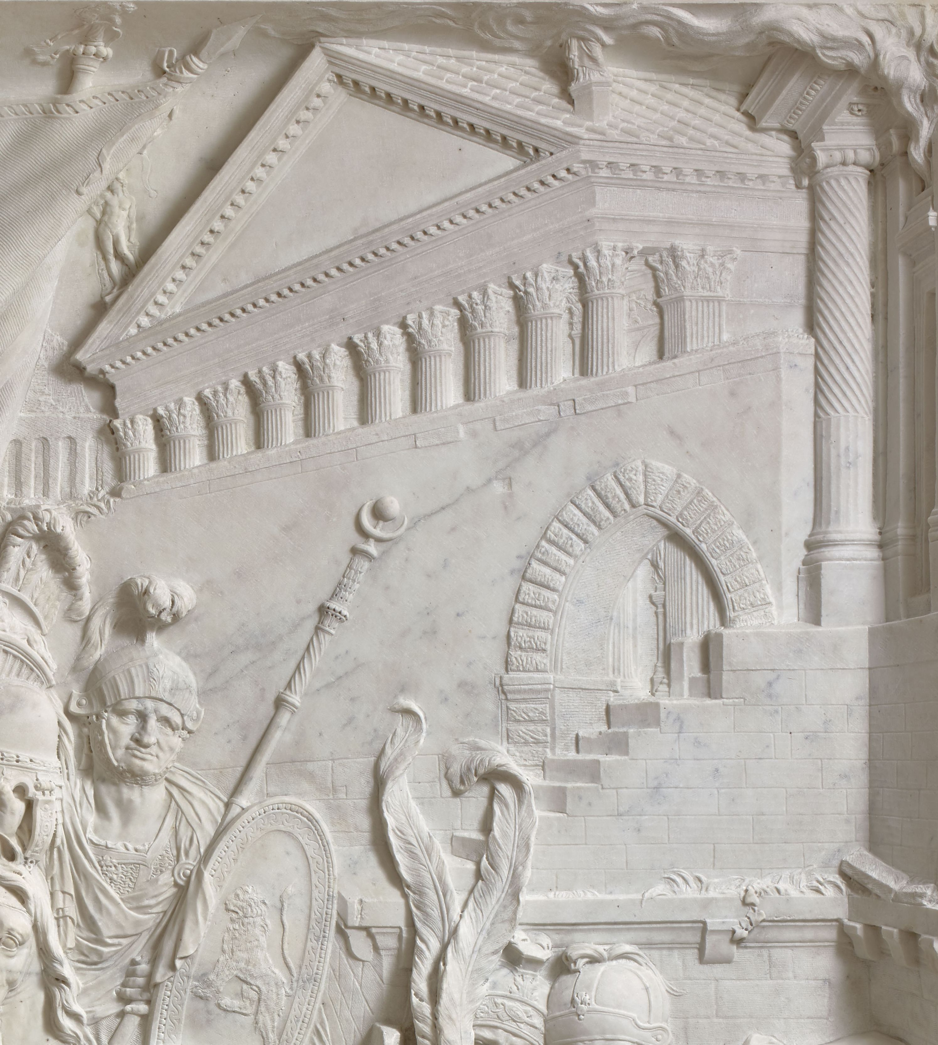 Rencontre d'Alexandre et de Diogène