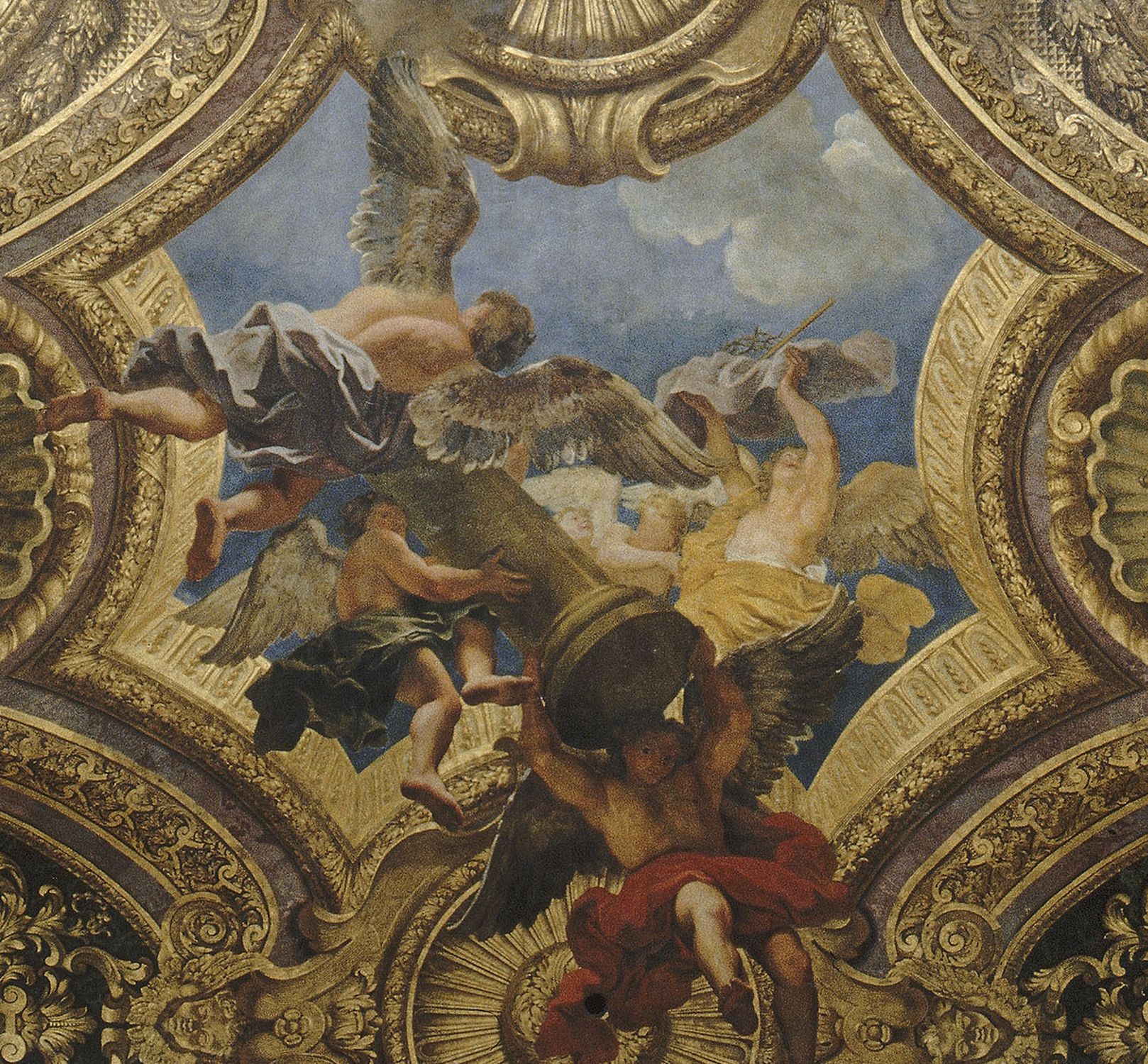 Ange portant les instruments de la Passion