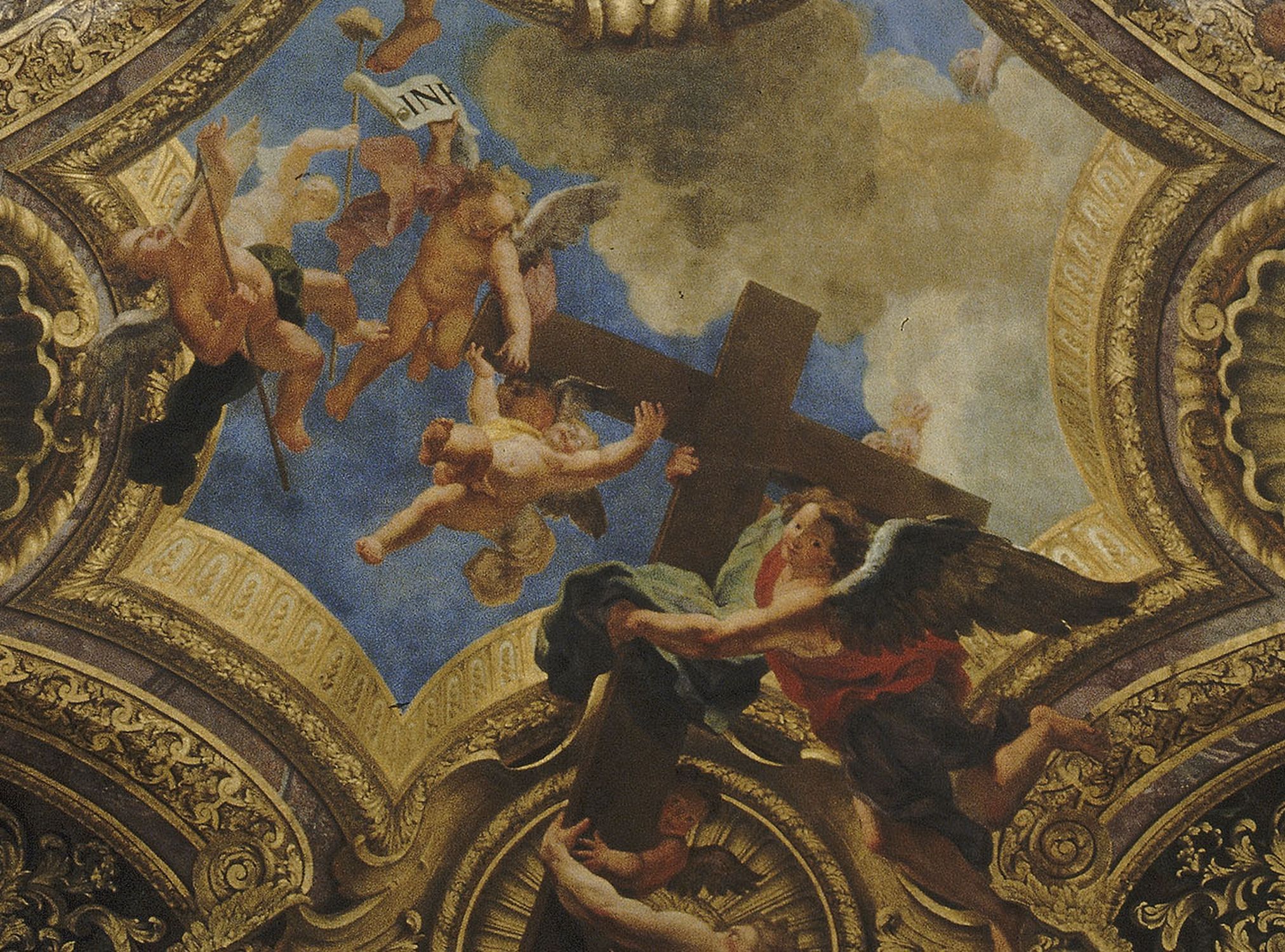 Ange portant les instruments de la Passion