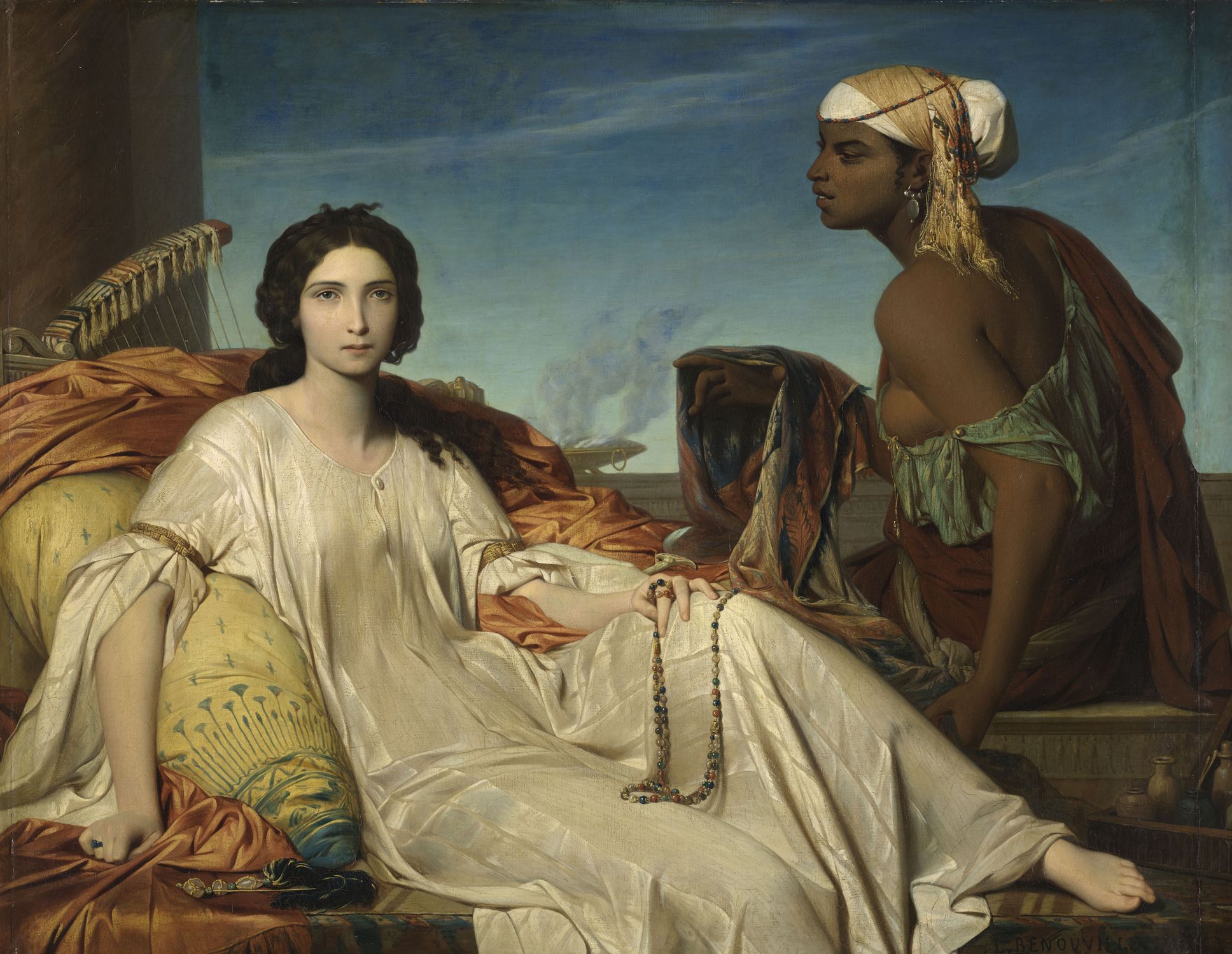 Esther à l'odalisque