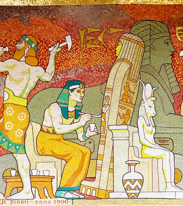 La mosaïque du Grand Palais