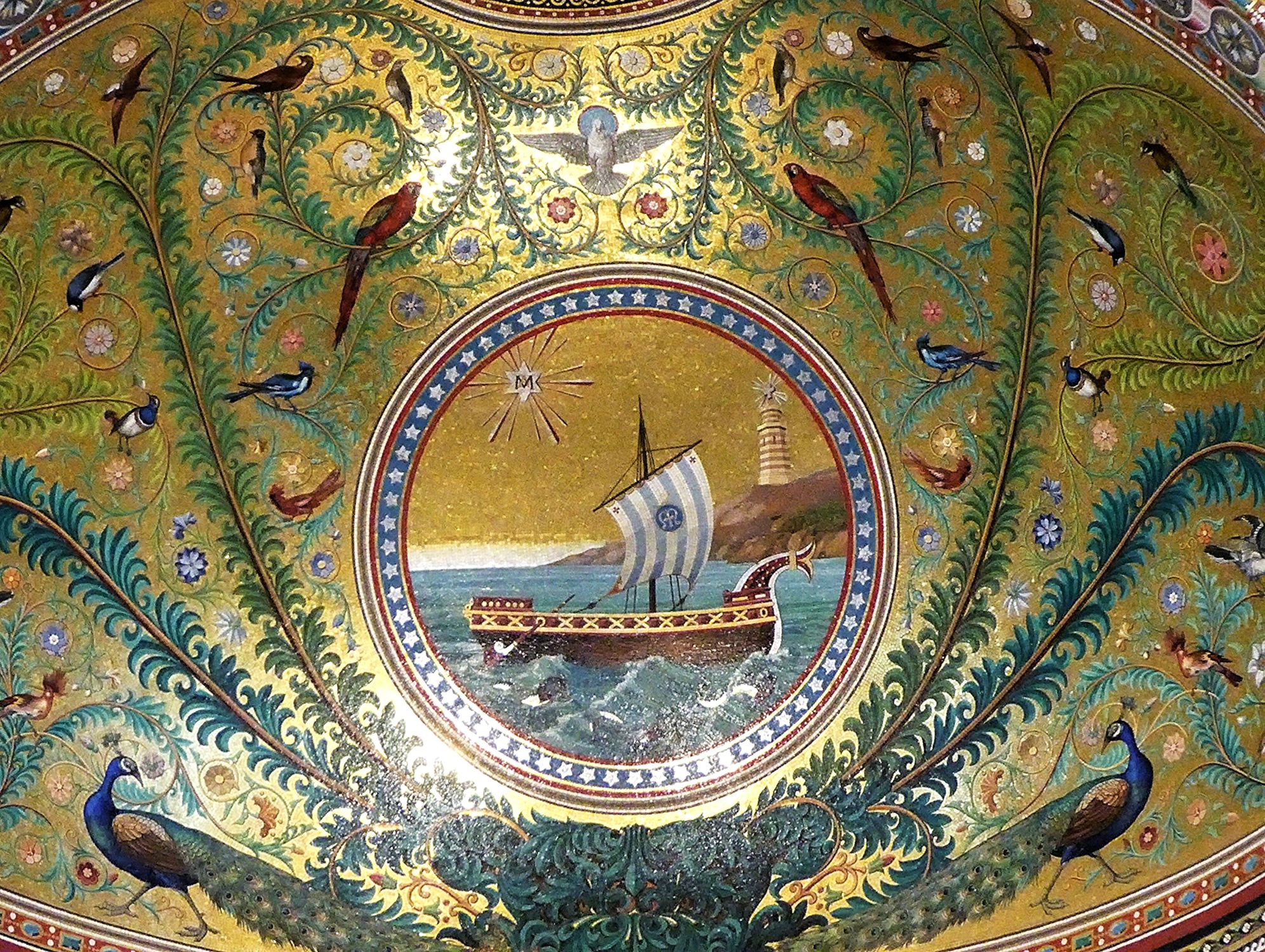 Cul-de-four de la basilique Notre-Dame de la Garde